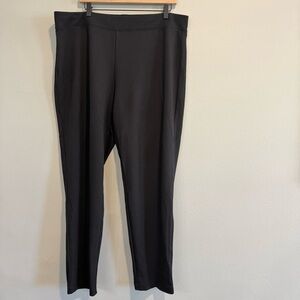 Eileen Fisher Pull On Pants Classic Capsule Work Comfy Minimalist XL
